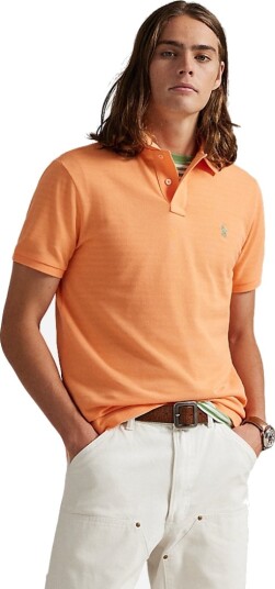 Polo Ralph Lauren The Iconic Mesh Polo Shirt Orange L