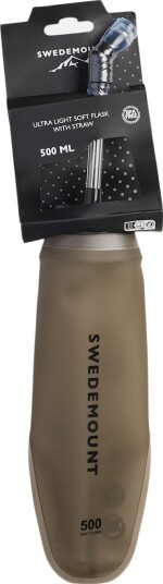 Myk drikkeflaske Swedemount Ultra Light Soft Flask 500 ml med sugerør