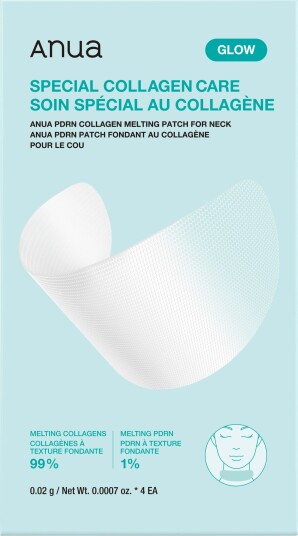 ANUA PDRN Collagen Melting Patch For Neck 4 stk