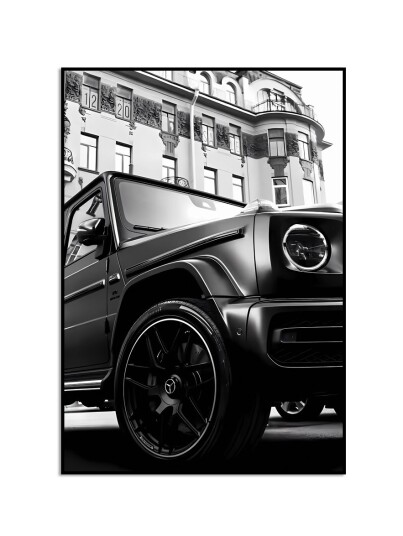 Plakat Klassisk Bil Design