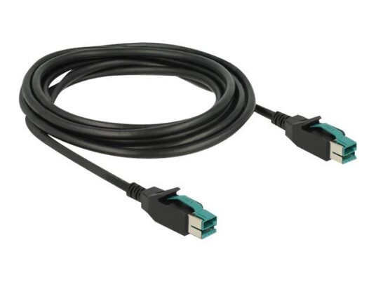 Delock Strømforsynt USB-kabel - USB PlusPower (12 V) til USB PlusPower (12 V) - 3 m
