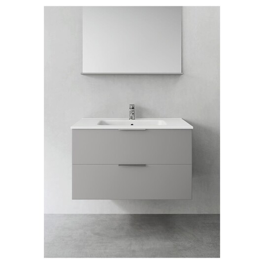 Hafa Shape 900 Servantskap m/2 skuffer 90x45x54 cm Grå