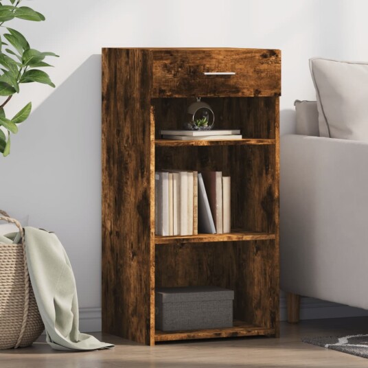 Skjenk røkt eik 45x42,5x93 cm konstruert tre 8721102652264 Skjenk røkt eik 45x42,5x93 cm konstruert tre 8721102652264