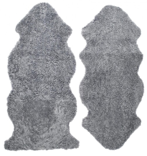 Skinnwille Curly fåreskinn 1,5 Sand