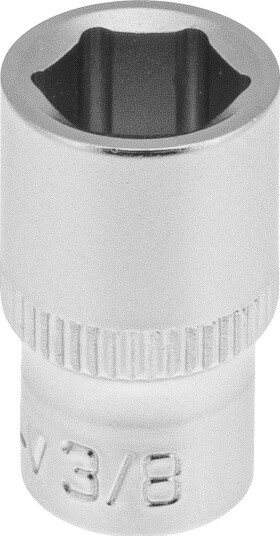 PELA 562156 Pipe Drivstørrelse 1/4", 6-Kant, Kort 3/8"