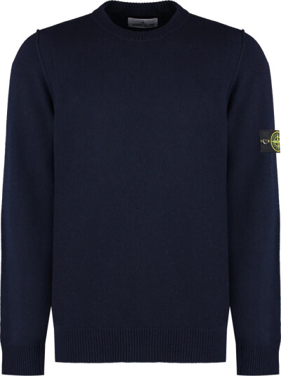 Stone Island Herre Strikkevarer Blå M,