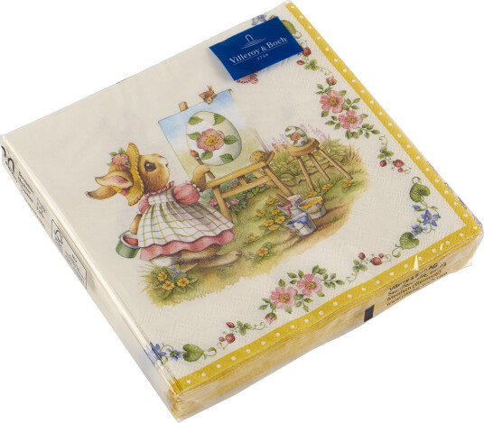 Spring Fantasy påskeservietter Bunnies 33x33 cm