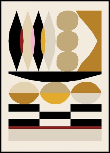 Abstract composition 25 Plakat Plakat / 21x30cm