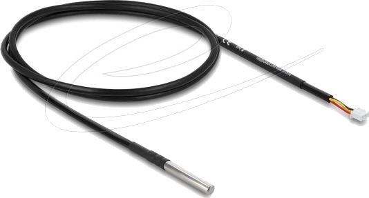 Delock 91386, 1 M, Hankjønn, Svart, Polyvinylklorid (Pvc), -20 - 80 °C