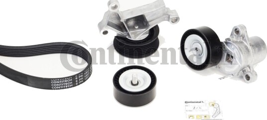 Kileremsett CONTITECH 6PK1502 EXTRA K2 Kileremsett CONTITECH 6PK1502 EXTRA K2