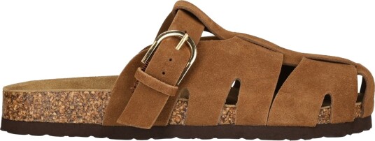 NOU Greco Leather Korksandaler Herre Brun 41