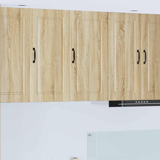 vidaXL Veggskap PORTO Sonoma eik 40 x 31 x 80 cm Konstruert tre