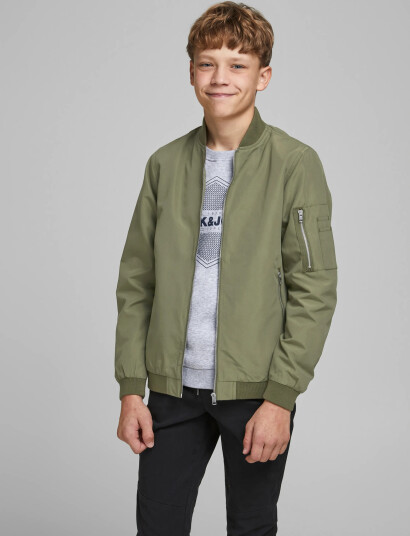 Jack & Jones Jjerush Bomber Noos Jnr Brown 176