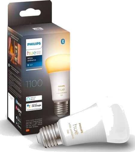 Philips Hue WA Lyskilde 8W A60 E27 - 60518 Philips Hue WA Lyskilde 8W A60 E27 - 60518