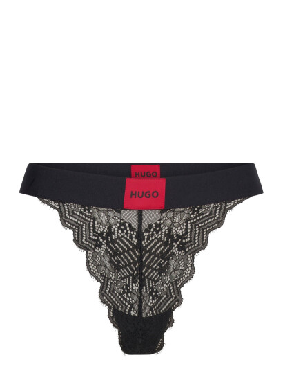 HUGO String Rl Lace Black L