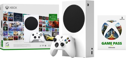 Xbox Series S 512GB Starter Pack samlepakke hvit Xbox Series S 512GB Starter Pack samlepakke hvit