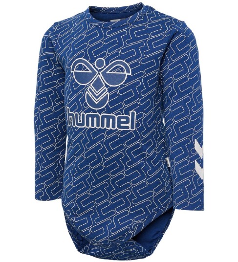 Hummel Body L/æ hmlKamari Navy Peony 56 Langermet Body Blå