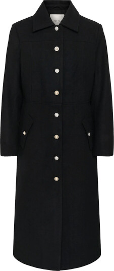 Cream Crtolsa Long Coat Black 38 Cream Crtolsa Long Coat Black 38