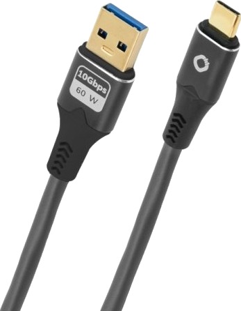 Oehlbach D1c9374 3 M Usb A Usb C Usb 3.2 Gen 1 3.1 Gen 1 10 Gbit/Sek Antrasitt