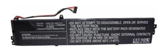 CoreParts batteri til bærbar PC - Li-pol - 3100 mAh - 45.9 Wh (MBXLE-BA0167)