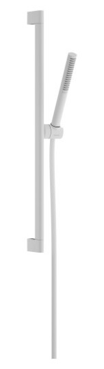 Hansgrohe Pulsify S 100 dusjsett, vannbesparende, matt hvit Hansgrohe Pulsify S 100 dusjsett, vannbesparende, matt hvit
