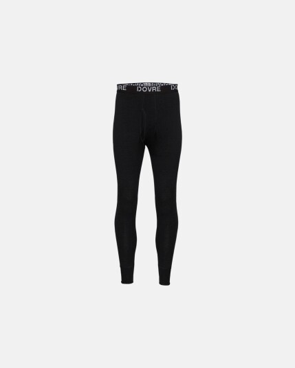 Dovre Stillongs Gylf 100% merino ull Svart