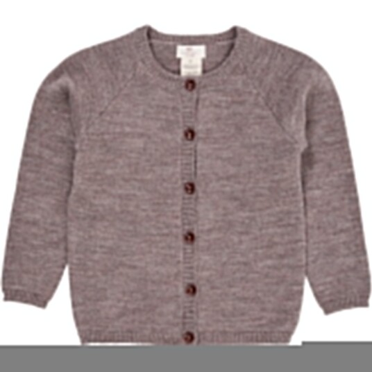 Copenhagen Colors Natural Melange Merino Strikket Cardigan 68