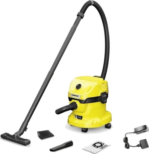 Krcher Stvsuger CORDLESS WET AND DRY VACUUM CLEANER WD 2-18 V BATTERY SET V -12/18 Krcher Stvsuger CORDLESS WET AND DRY VACUUM CLEANER WD 2-18 V BATTERY SET V -12/18