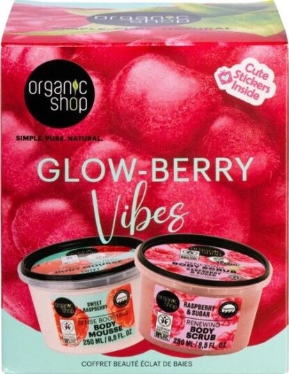 Organic Shop glow berry vibes set