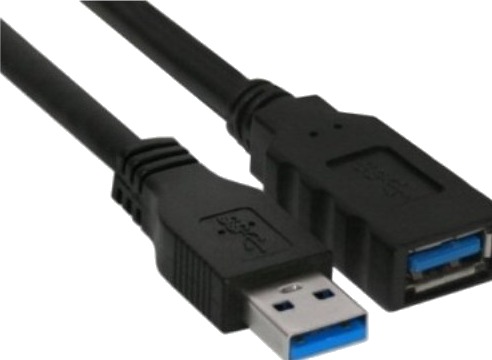 Inline 4043718153732 2,5 M Usb A Usb A Usb 3.2 Gen 1 3.1 Gen 1 Hankjønn/Hunkjønn Svart