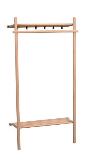 Rowico Home Milford Eik/svart metall 180 x 90 cm Natur