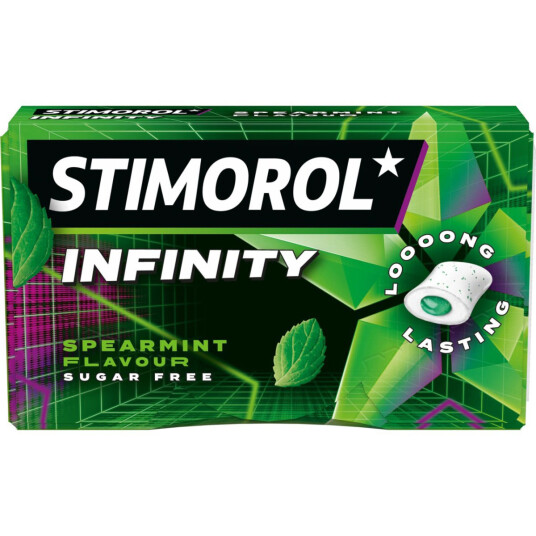 Stimorol Max Infinity Spearmint tyggegummi Stimorol Max Infinity Spearmint tyggegummi