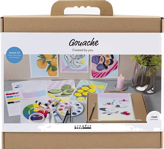 Creativ Company Hobbyesett Start Gouache