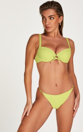 Hunkemöller Fiji Lurex Cheeky T Green XL