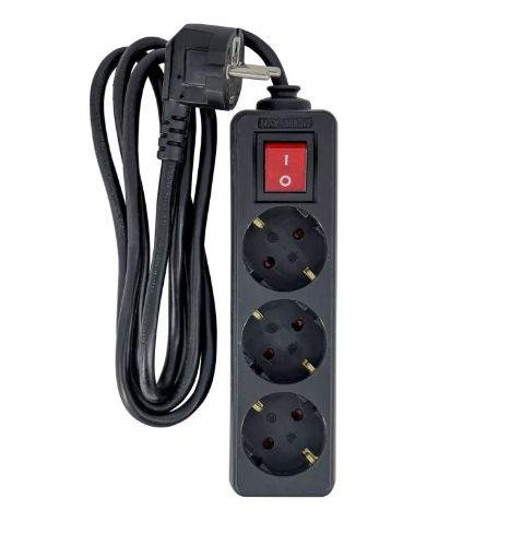 MicroConnect 3-way Schuko Socket on/off