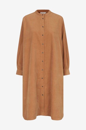 Masai - Skjortekjole MaNaja Dress - Brun Masai - Skjortekjole MaNaja Dress - Brun