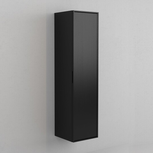 INR Iconic Nordic Rooms AIR Wood Høyskap 5 Hyller B400xh1600xd409mm Black oak / 40cm Høyre Hengslet INR Iconic Nordic Rooms AIR Wood Høyskap 5 Hyller B400xh1600xd409mm Black oak / 40cm Høyre Hengslet