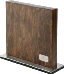 Zassenhaus magnetisk knivblokk 10 kniver 28 x 9 25 cm mørk ask