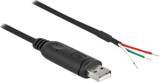 Delock Usb / Seriell Kabel Usb Hann 2 M Stranded Copper Wire Only Svart