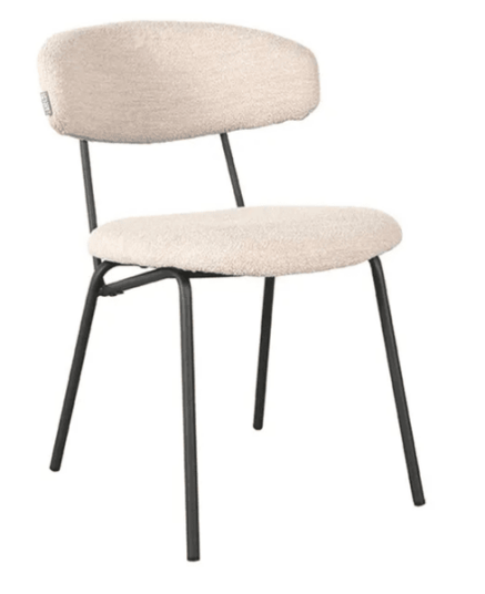 Trend Collection ZACK spisestol natural boucle Trend Collection ZACK spisestol natural boucle