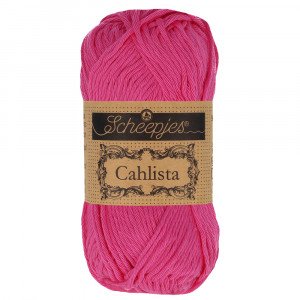 Scheepjes Cahlista Garn Unicolor 114 Shocking Pink Scheepjes Cahlista Garn Unicolor 114 Shocking Pink