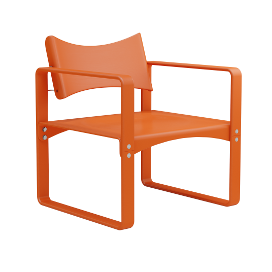 Verpan Series 270 F Lenestol Orange Red Verpan Series 270 F Lenestol Orange Red