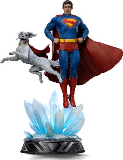 Superman  Art Scale 1/10  Superman & Krypto Statue