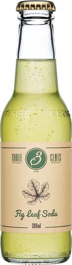 Three Cents Fig Leaf Soda - 200 ml