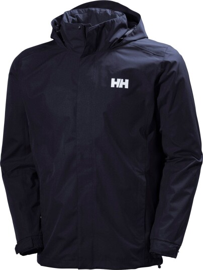 Helly Hansen Herre Dubliner Shell Regnjakke Marineblå 2xl Svart2XL Helly Hansen Herre Dubliner Shell Regnjakke Marineblå 2xl Svart2XL