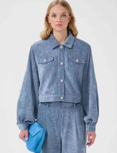 Gestuz Gzvally Jacket Blue 38 Gestuz Gzvally Jacket Blue 38