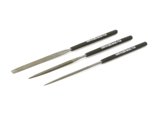 Tamiya Basis filsett Smooth Double Cut 3stk.