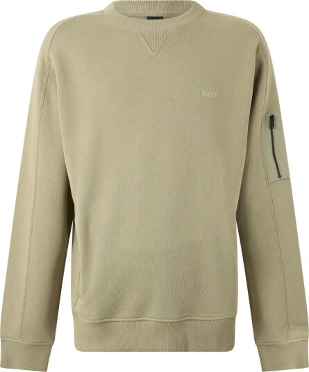 BOSS We_Mixed - Khaki green - XXL