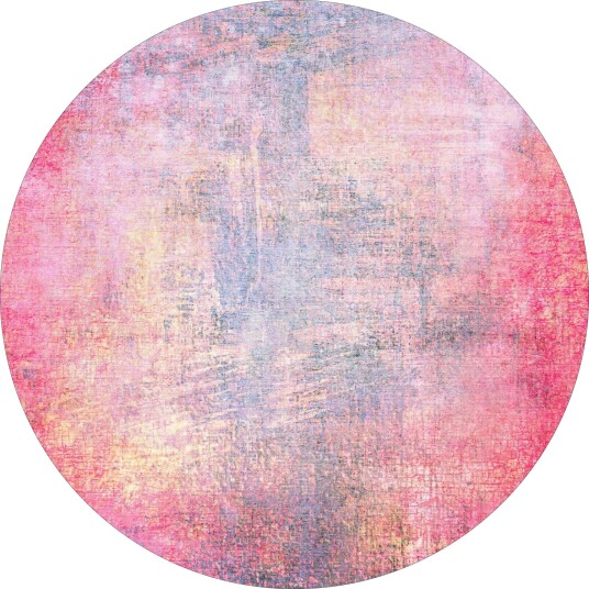 Rundt teppe   Perugia rosa Størrelse: Ø 240 cm