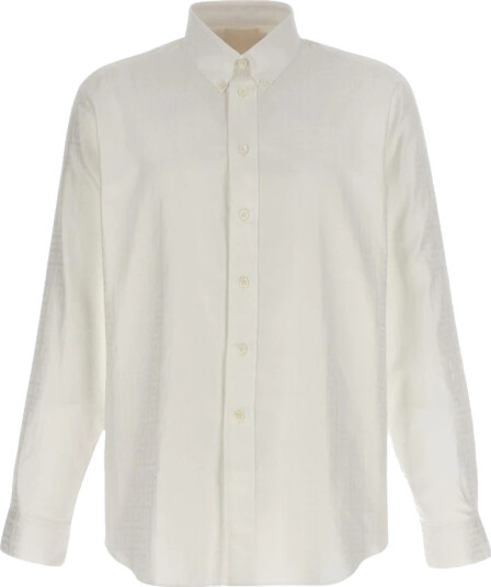 Givenchy Herre Skjorter Hvit 6XL, Givenchy Herre Skjorter Hvit 6XL,